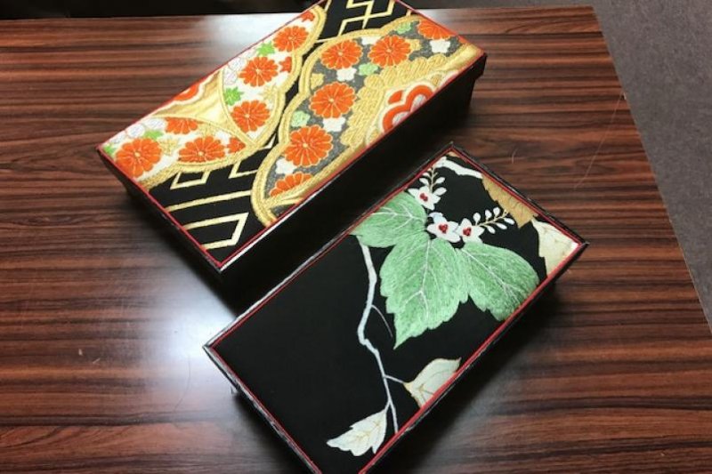 Мастер-класс по изготовлению Японских шкатулок и брошей